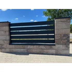   Ogradni panel - Raspon ograde sklep-obrobkiblacharskie.pl 200 x 123 cm čelik