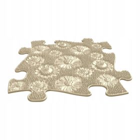    MUFFIK Meadow senzorna prostirka, mekana logopedska igračka bež boje