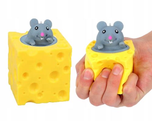 MOCHI SQUISHY CHEESE MOUSE GNIOTEK ANTI-STRES MOUSE