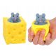 MOCHI SQUISHY CHEESE MOUSE GNIOTEK ANTI-STRES MOUSE