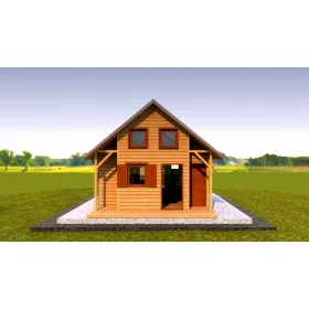Vrtna kućica za alat - Drveni ljetnikovac 5m/7m 20mm