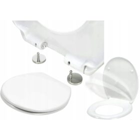   WC daska za KOŁO NOVA TOP, meko zatvaranje, odvojiva, metalne šarke