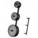 Stalak za tegove 225 kg