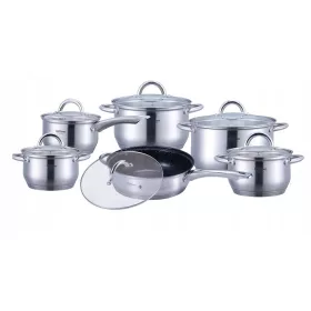 Set lonaca Hoffner, nehrđajući čelik, 12 kom.