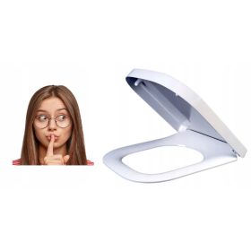 WC daska MKW GAP, antibakterijska bijela tvrda