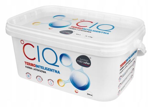 CIQ Termoizolacijska boja za zidove 10 l bijela