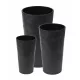  Lamela saksija 19 cm x 19 x 36 cm promjer 19 cm plastična crna + 2 druga proizvoda