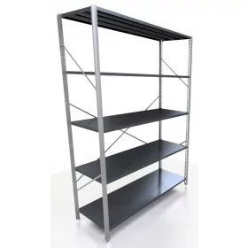   Visokokvalitetna metalna skladišna polica 200x130x50 cm s nosivošću od 200 kg  Regal DODAS 200x130x50 cm je izrađen od najkvalitetnije pocinčane čel