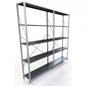 Metalni regal za skladište 200 x 185 x 30 cm