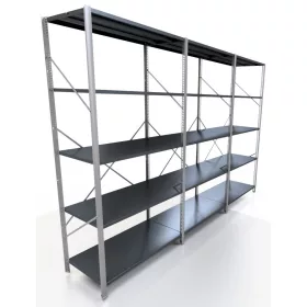 Metalni regal za skladište 200x275x50 cm