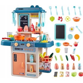   DJETE KUHINJA SET SVJETLA I ZVUKA SA VODENOM TRAKOM I PARNIM PLAMENICIMA