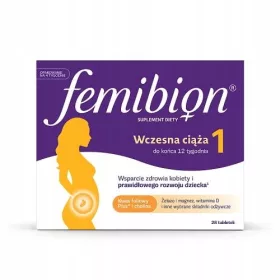   Femibion 1 Suplement za rano trudnoća, folna kiselina, vitamini 28 tableta