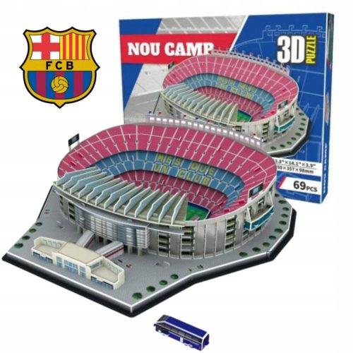 3D Puzzle Stadion Camp Nou FC Barcelona 69 kom.