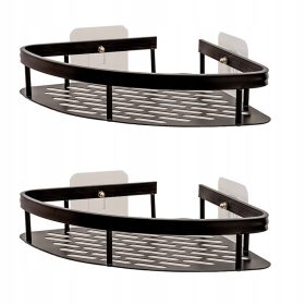 KUPAONSKA POLICA ZA KUTNU TUŠ KADU, viseća, samoljepljiva