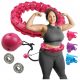 Hula Hop za mršavljenje s cijevima XXXL PLUS SIZE 145 cm STRUKA + ležajevi