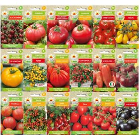 Set sjemenki različitih sorti rajčice 18 pakiranja