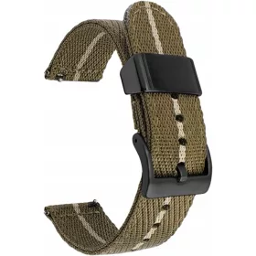 Premium platneni remen za sat 22 mm C16B #255 b/b