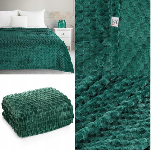 Elegantni prekrivač od mikrovlakana 150 cm x 200 cm u bež, crnoj, smeđoj, plavoj, sivoj, zelenoj i srebrnoj boji