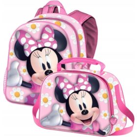   Minnie Mouse Dječji RANAC 3D Premium Disney + Minnie Mouse Torbica 3D Premium Disney Torba