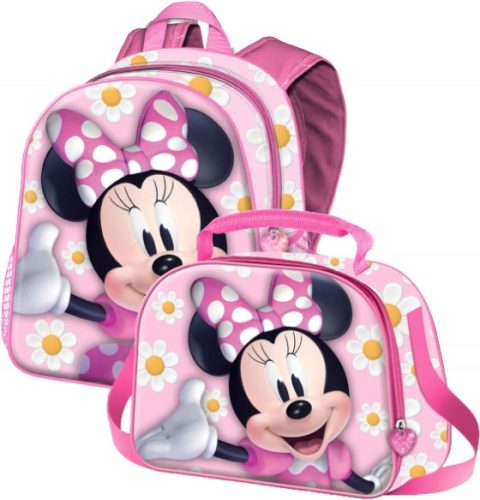 Minnie Mouse Dječji RANAC 3D Premium Disney + Minnie Mouse Torbica 3D Premium Disney Torba