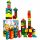 Drvene kocke za djecu u kanti - Puzzle obrazovne građevinske figure 50