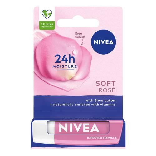 Nivea Ruž za Usne Soft Rose s Hidratantnom Formulom 5,5 ml