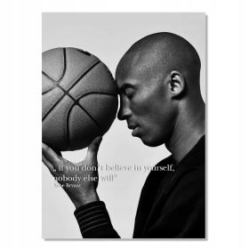 Kobe Bryant No2 Plakat na Platnu 70x100