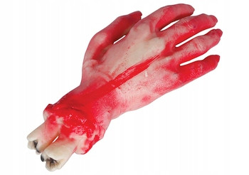  ODSJEČENA RUKA RUKA 20 CM KRV HOROR HALLOWEEN