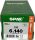 Spax Premium Drveni Vijci 6,0x140 WIROX TXTG Pakiranje 100 kom
