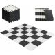 Kinderkraft Luno Black 30-dijelna spužvasta puzzle podloga s torbom