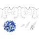LAMPICE SOPLE 100 LED EFEKT BLAGDANSKIH LAMPICA plavo/hladno bijelo