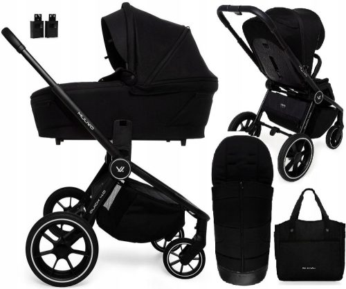 Muuvo Quick 4.0 Kombinirana Kolica Classic Black - Luksuzni set s vrhunskom opremom