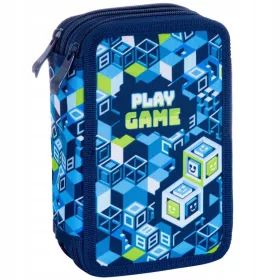   Trostruka sklopiva pernica s opremom za igru Play Game za dječake