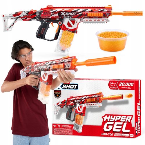 X-Shot Hyper Gel Puška s 20.000 Kuglica i Zaštitne naočale