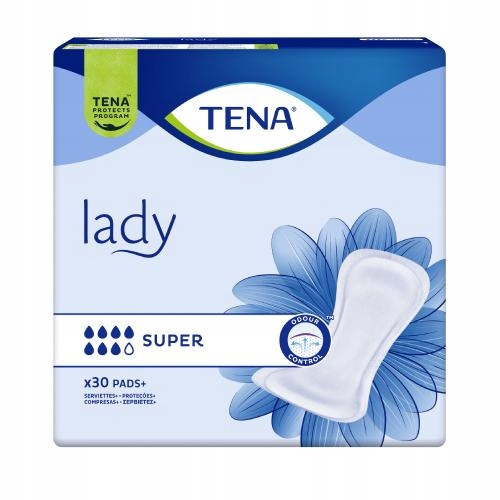 TENA LADY Super, 30 kom - anatomski ulošci