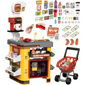    SUPERMARKET TRGOVINA HLADNJAK S PAROM WIFI KOŠARICA ROTACIJSKA BLAGAJNA S MATADI KLJUČEM