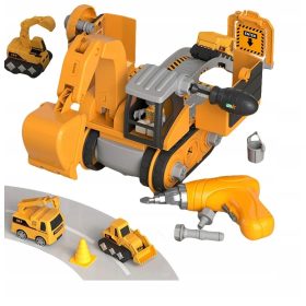    Građevinski građevinski set bušilica bager DIY 35 komada (W026)