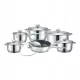 Hoffman Elegance set lonaca, nehrđajući čelik, 12 kom.