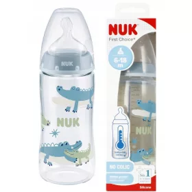   NUK Butelka za bebe s anti-kolik senzorom 360 ml XL Kaszka 6-18 M