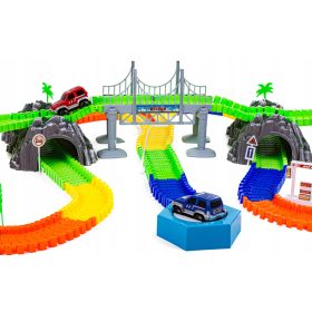    Kreativna AUTO STAZA za djecu Auti Auti Prepreke Mostovi Tunel