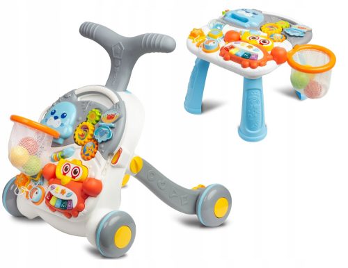 INTERAKTIVNI POMAGAČ ZA HODANJE I EDUKATIVNI STOL 3u1 TOYZ SPARK FOAM