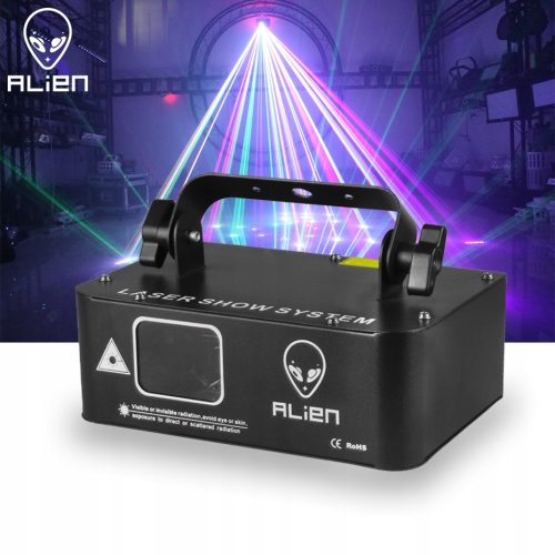 Laserski skener ALIEN RGB 500mw s DMX kontrolom