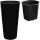  Lamela saksija 30 cm x 30 x 57 cm promjer 30 cm plastična crna