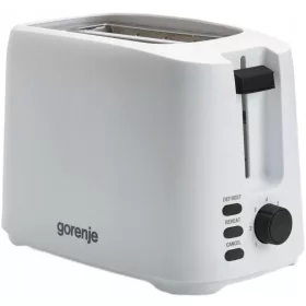    DUPI TOSTER DVA TOSTA SENDVIČ BIJELI TERMOSTAT T700XG GORENJE
