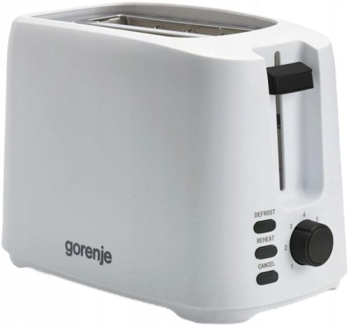  DUPI TOSTER DVA TOSTA SENDVIČ BIJELI TERMOSTAT T700XG GORENJE