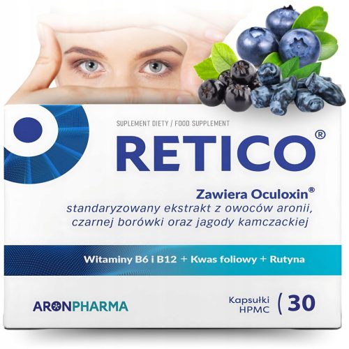 Retico® - Doprinos Zdravlju Očiju s Vitaminima B6, B12 i Biljnim Ekstraktima