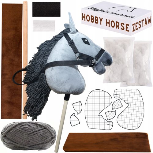 Hobby Horse Veliki set konja za početnike na štapu, a3 XXL konj