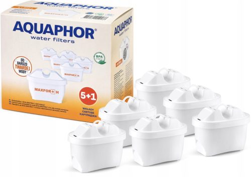 AQUAPHOR MAXFOR PLUS H ULOŽAK ZA FILTER ZA VODU, 6 KOM
