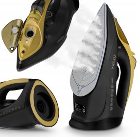    Zeegma ZE-IRONEE BLACK glačalo 2600 W + ZE-IRONEE BLACK posuda za punjenje vode