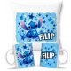 Luksuzni Set Jastuk i Šalica Lilo i Stitch s Personaliziranim Imenom